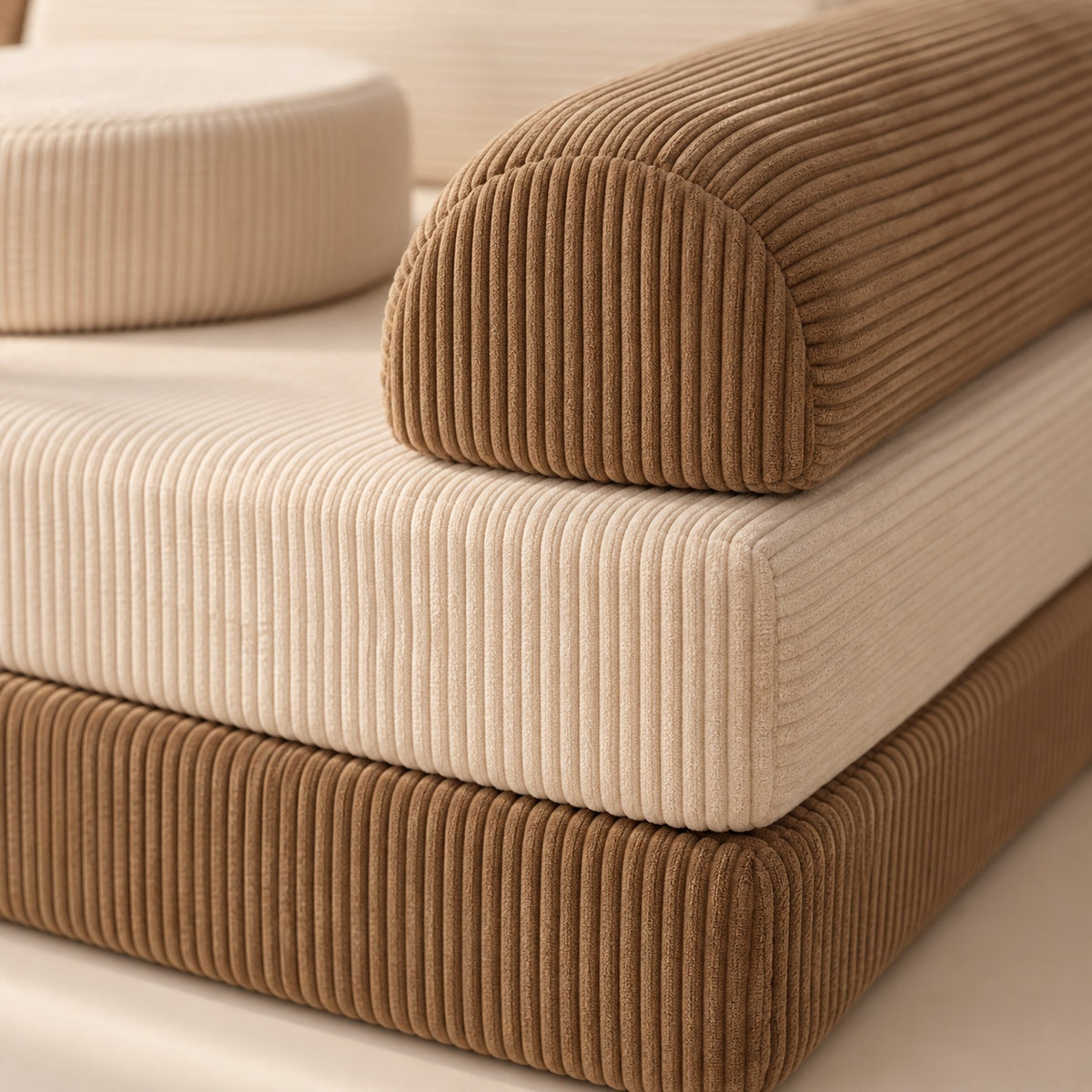 Loaf corduroy edge up close, design render